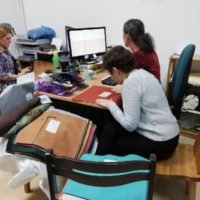 Kárpát-medencei Népi Textilfesztivál_zsűrizés előkészítése_önkéntes munka_2